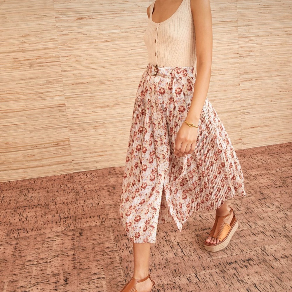 Gorgeous bohemian floral midi skirt by Ulla Johnson. Brand new with tags! - Picture 5 of 7